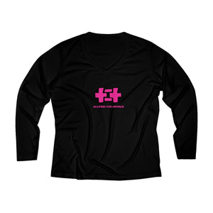 Women's Long Sleeve Performance V-neck Tee