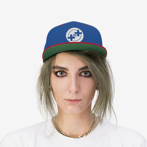 Unisex Flat Bill Hat