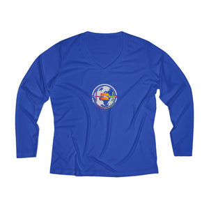 Women's Long Sleeve Performance V-neck Tee