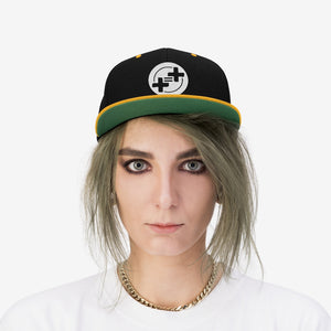 Unisex Flat Bill Hat