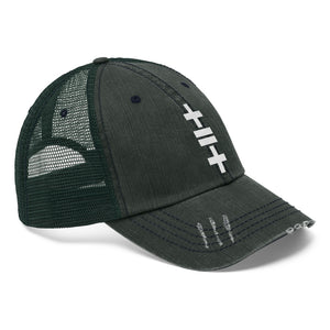 Unisex Trucker Hat (vertical logo)